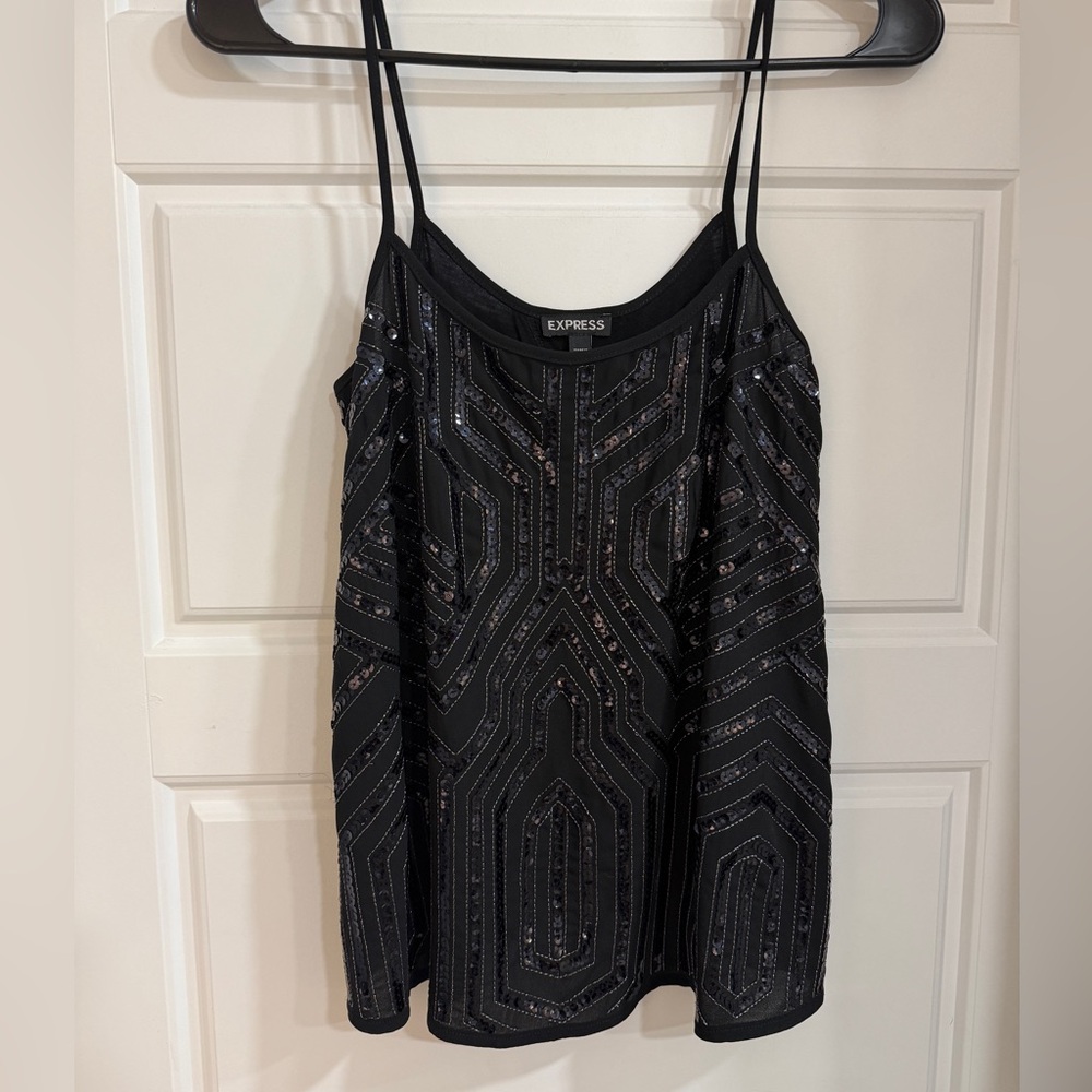 Express sequin tank